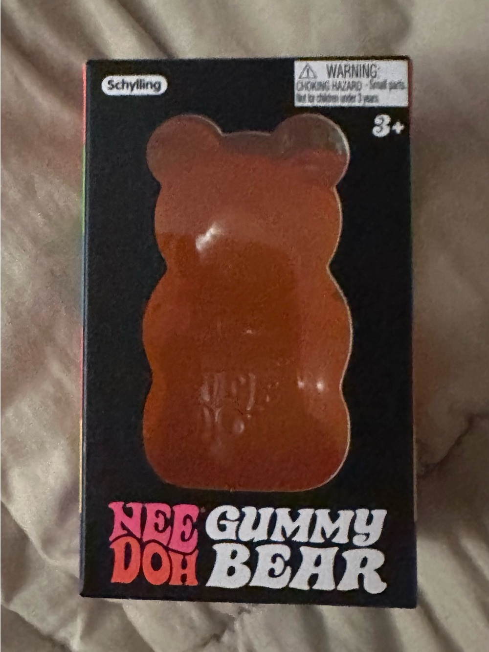 Schylling NeeDoh Gummy Bear - orange